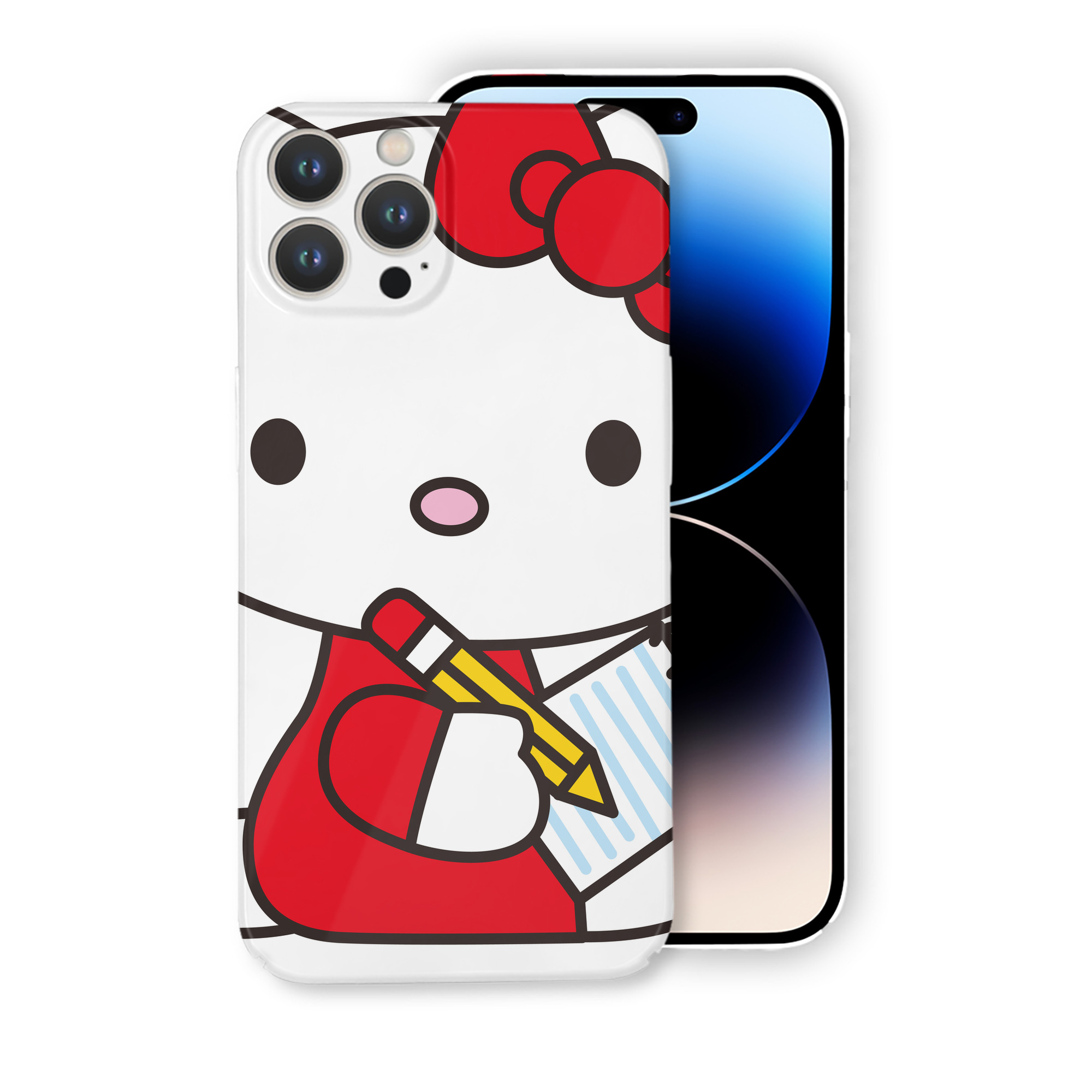 （画像用） Hello Kitty ハローキティ 【iPhone 14シリーズ対応】ハードケース